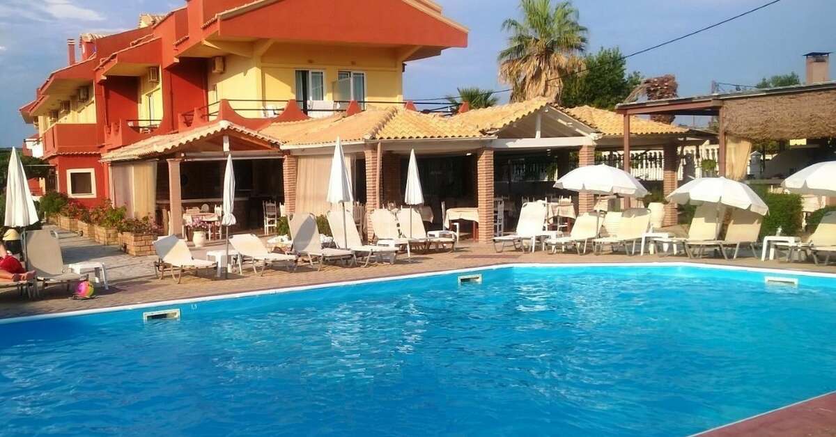 Een foto van het zwembad bij Hotel Blue Sea