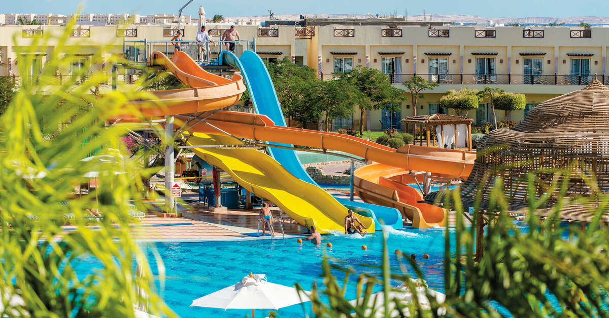 Ein Foto von einer Übersicht des Concorde El Salam Hotel