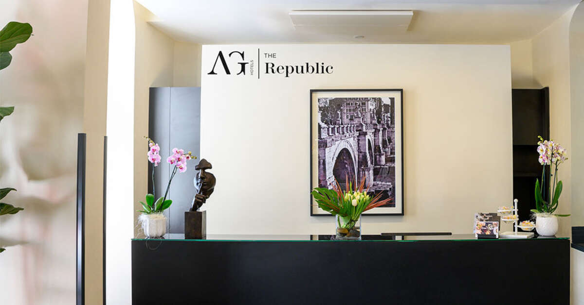 Een foto van het interieur van The Republic