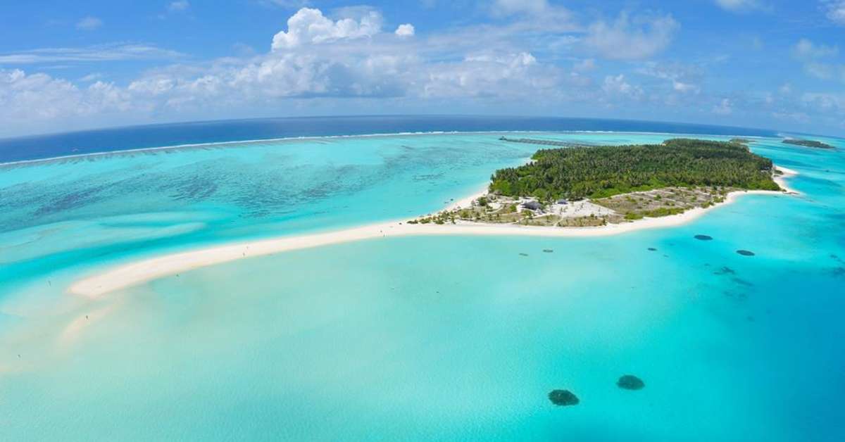 Een foto van de buitenkant van Villa Park Sun Island