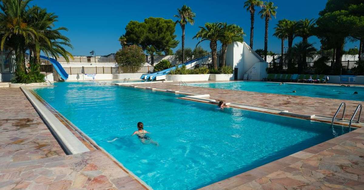 Een foto van Camping La Baume - La Palmeraie