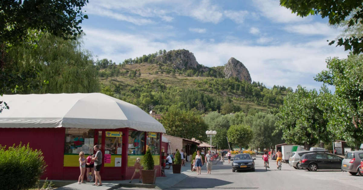 Een foto van de buitenkant van Camping Domaine du Verdon