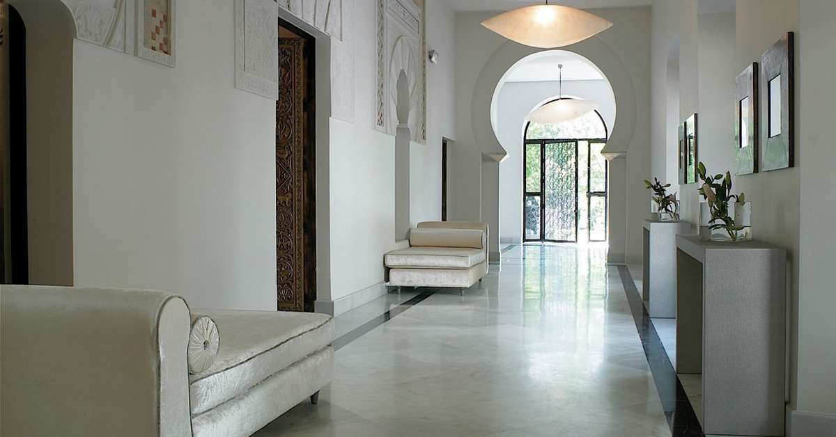 Een foto van het interieur van Hospes Palacio del Bailio