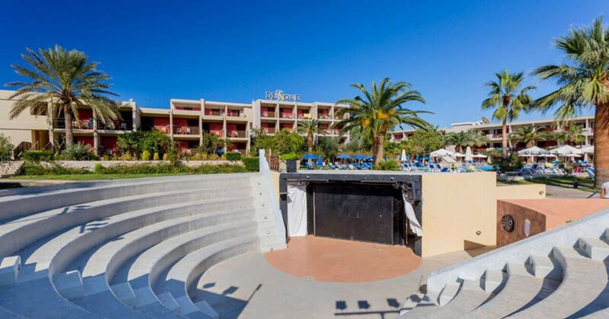 Ein Foto von den Einrichtungen im Dessole Malia Beach