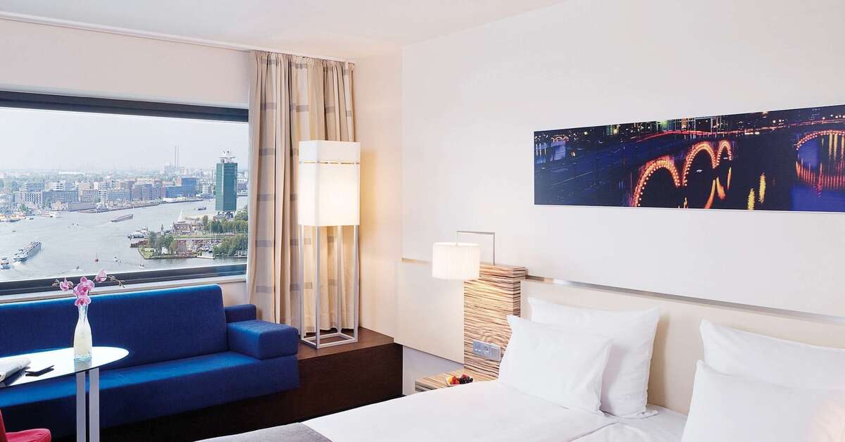Ein Foto von einer Übersicht des Mövenpick Hotel Amsterdam City Centre