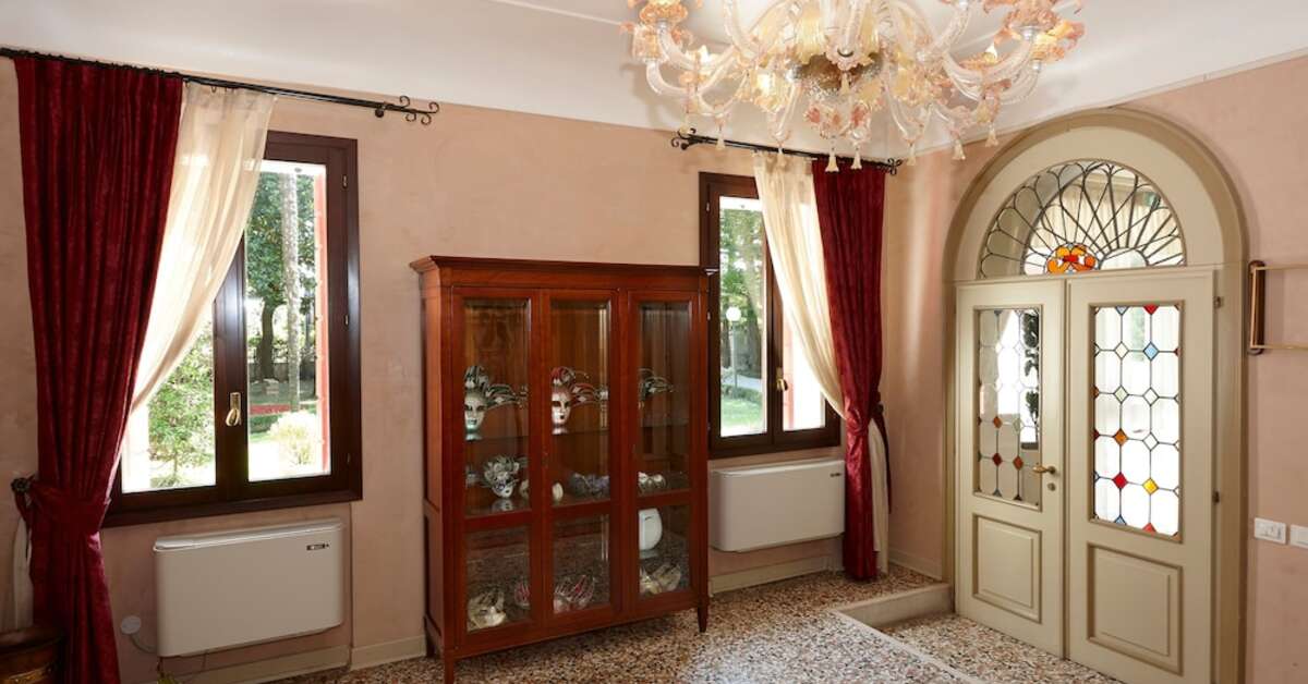 Een foto van het interieur van Villa Patriarca Hotel