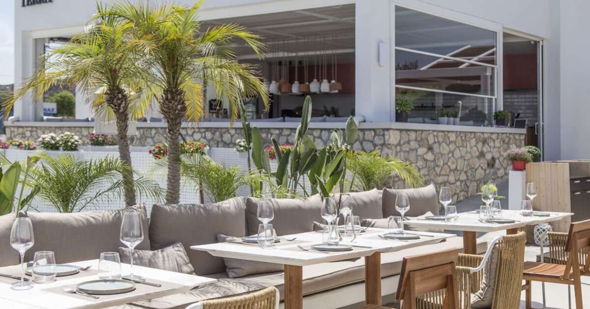 Een foto van de faciliteiten bij Kouros Exclusive Hotel