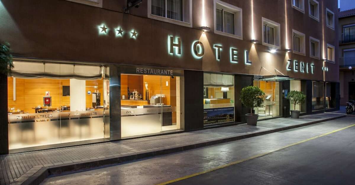 Een foto van Hotel Zenit Málaga