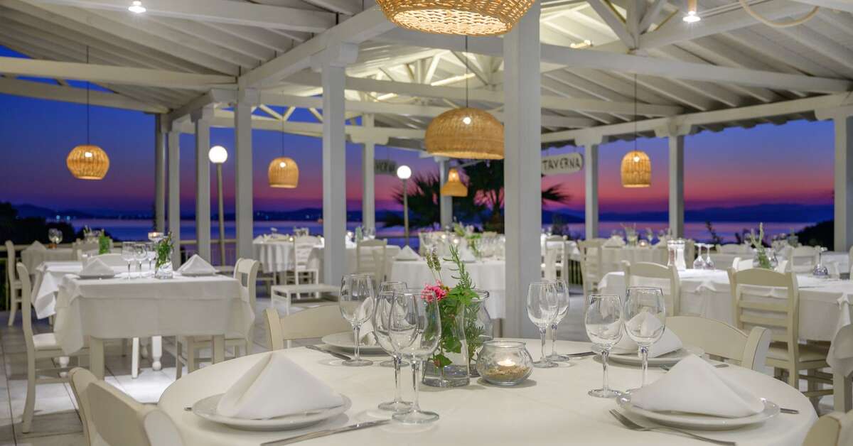 Een foto van de faciliteiten bij Akrathos Beach Hotel