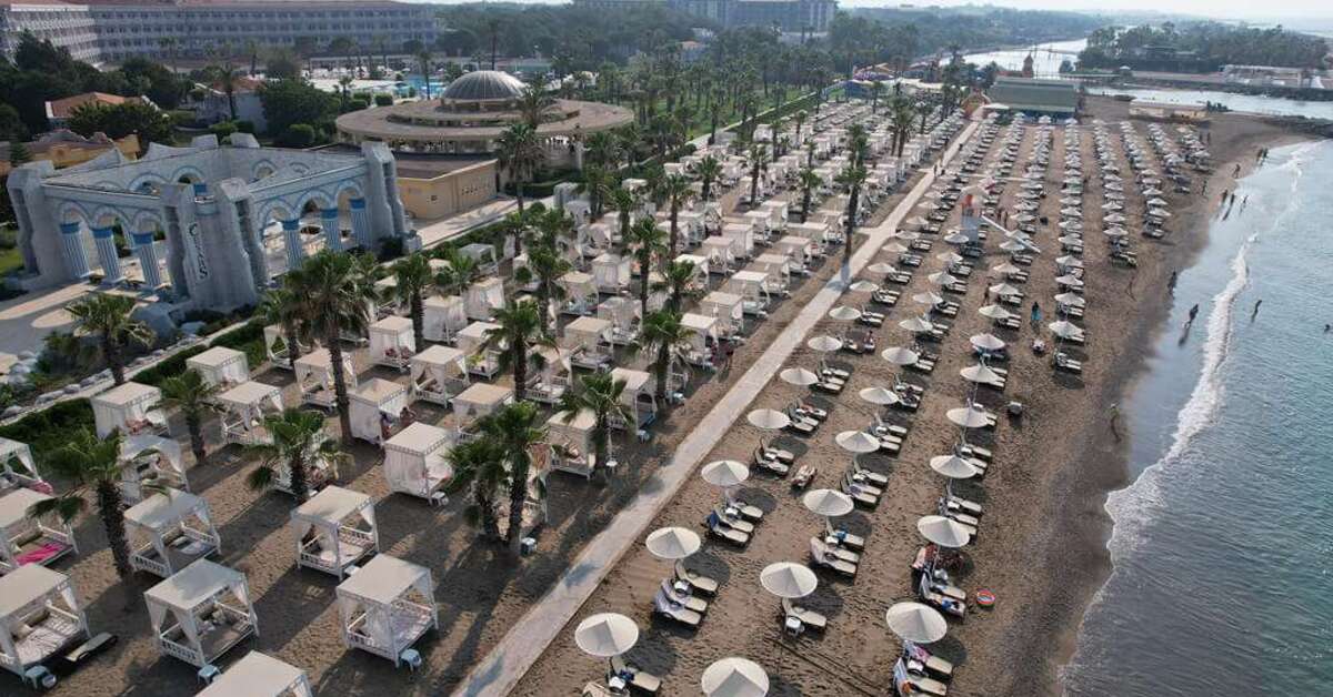 Een foto van het strand bij Selectum Noa Belek