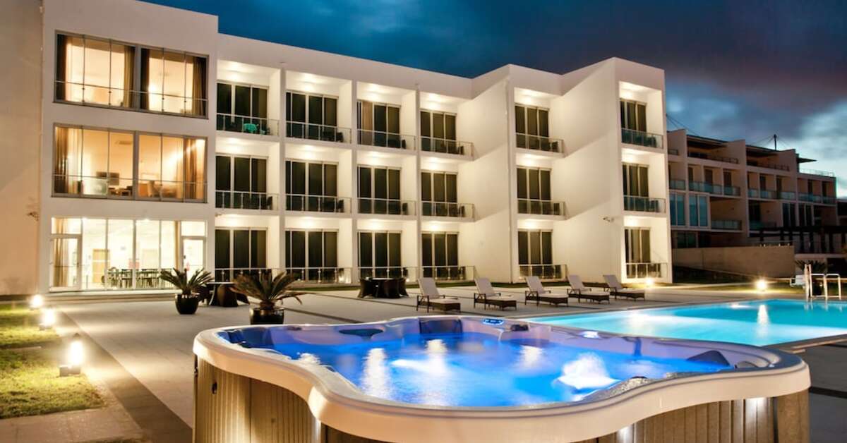 Een foto van de faciliteiten bij Aparthotel Atlantida Mar