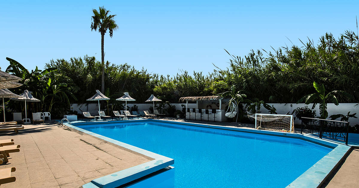 Een foto van het zwembad bij Costa Angela Seaside Resort