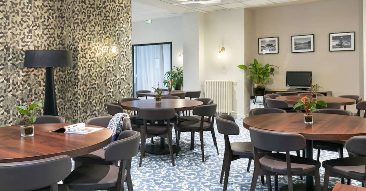 Ein Foto von den Einrichtungen im Hotel Locarno