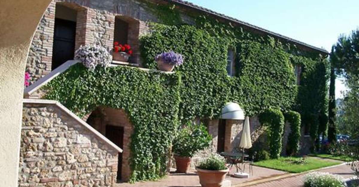Een foto van de buitenkant van Agriturismo La Sovana