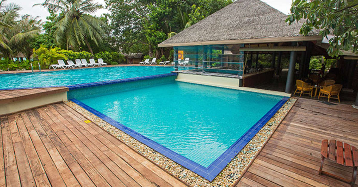 Een foto van het zwembad bij Adaaran Select Hudhuran Fushi