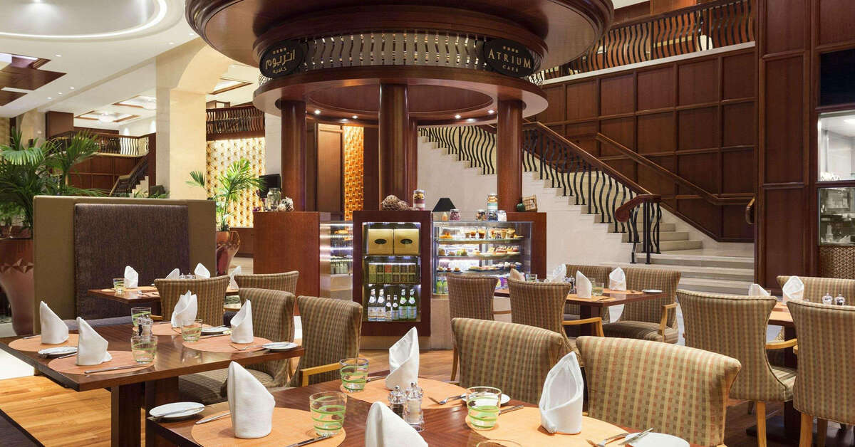 Een foto van de faciliteiten bij Crowne Plaza Jumeirah Dubai