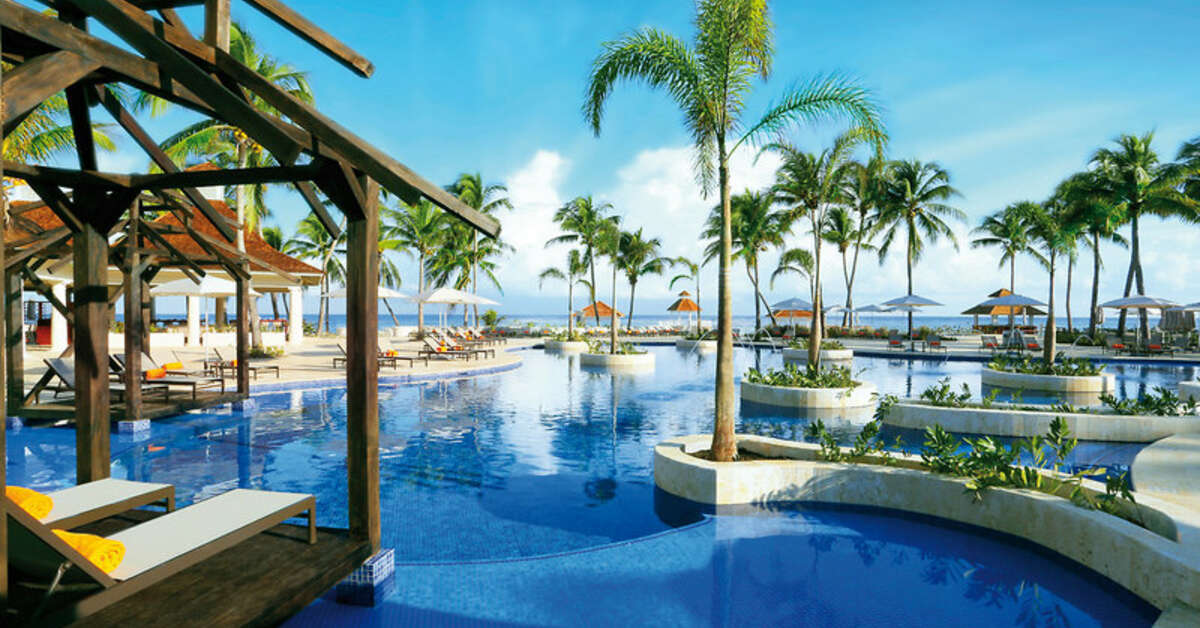 Ein Foto vom Pool im Hyatt Ziva Rose Hall
