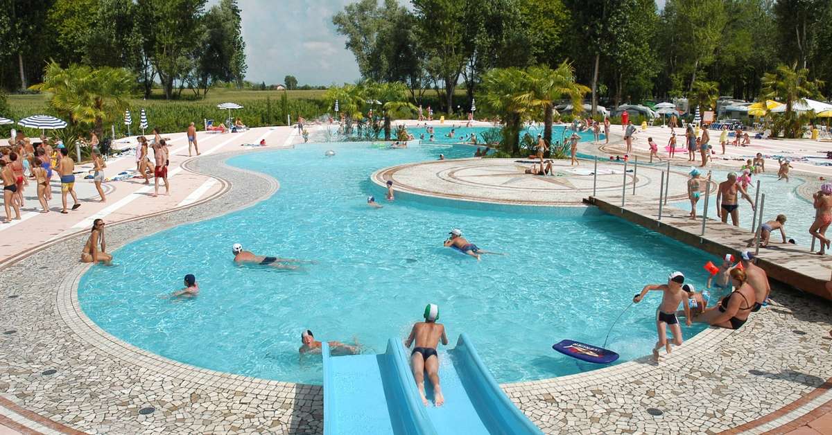 Een foto van een overzicht van Camping Laguna Village