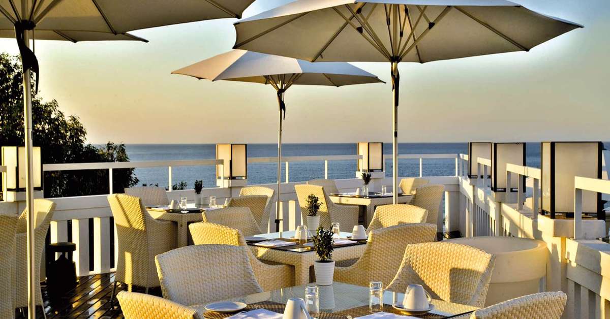 Een foto van het terras bij Bela Vista Hotel & Spa