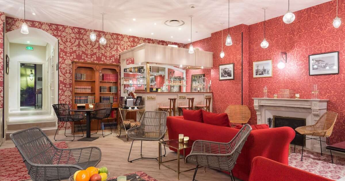 Een foto van de faciliteiten bij Hotel Le Grimaldi