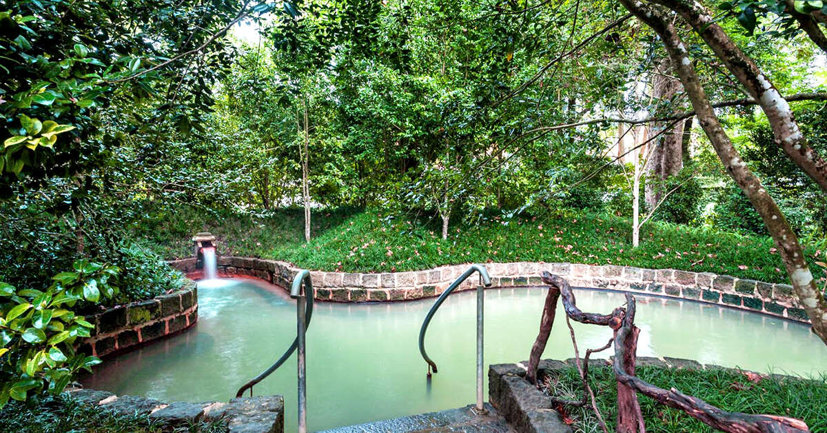 Een foto van het terras bij Terra Nostra Garden Hotel