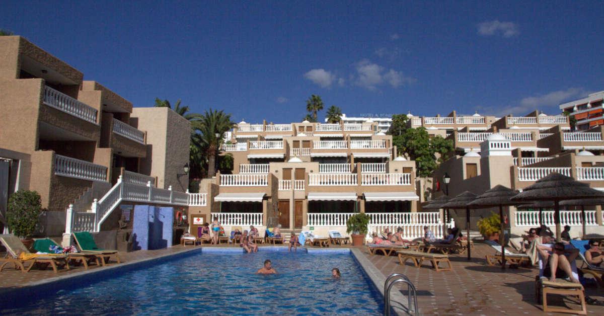 Ein Foto vom Pool im Parque de las Americas