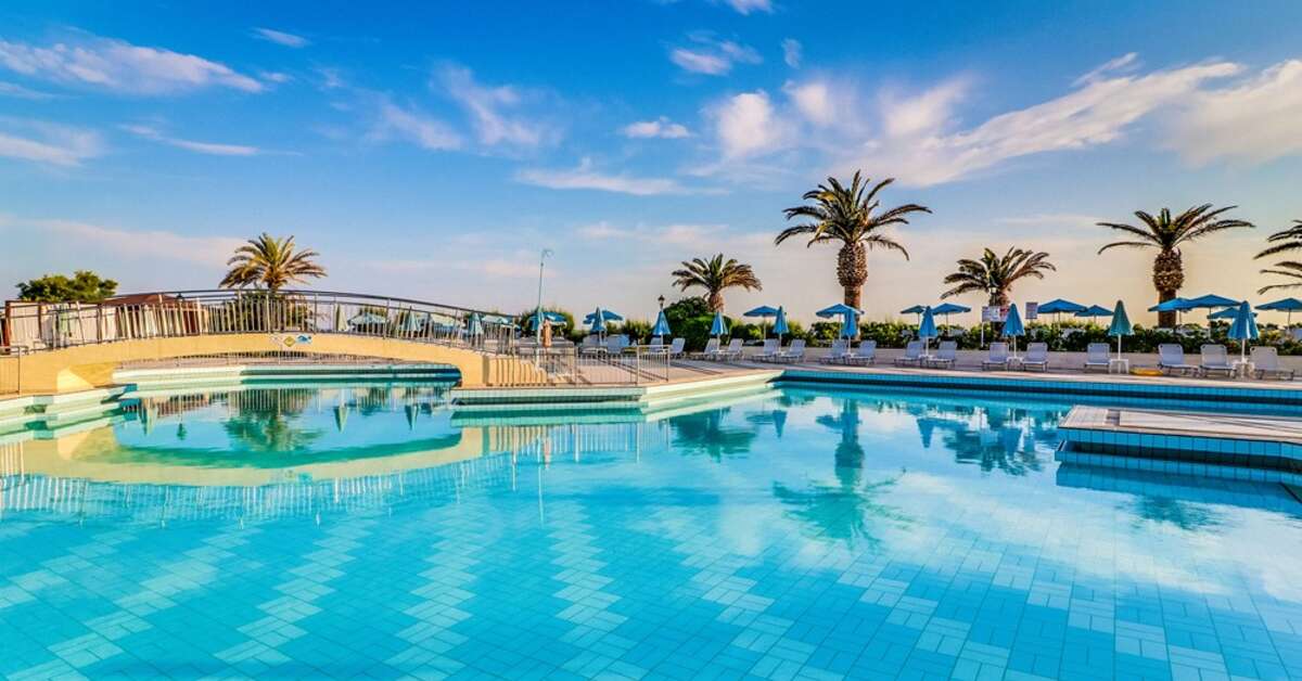 Een foto van het zwembad bij Creta Star Hotel