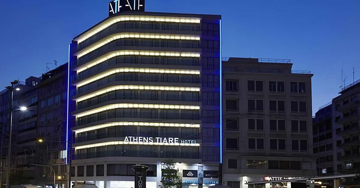 Een foto van de buitenkant van Athens Tiare