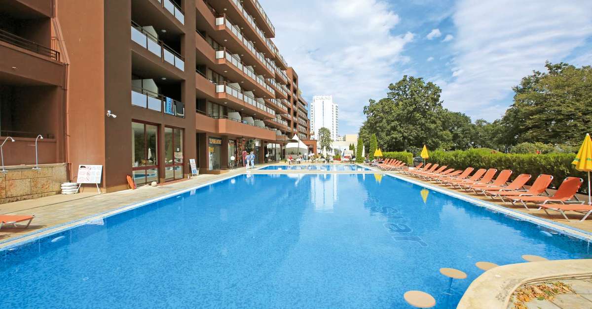 Een foto van het zwembad bij Hotel Gladiola Star