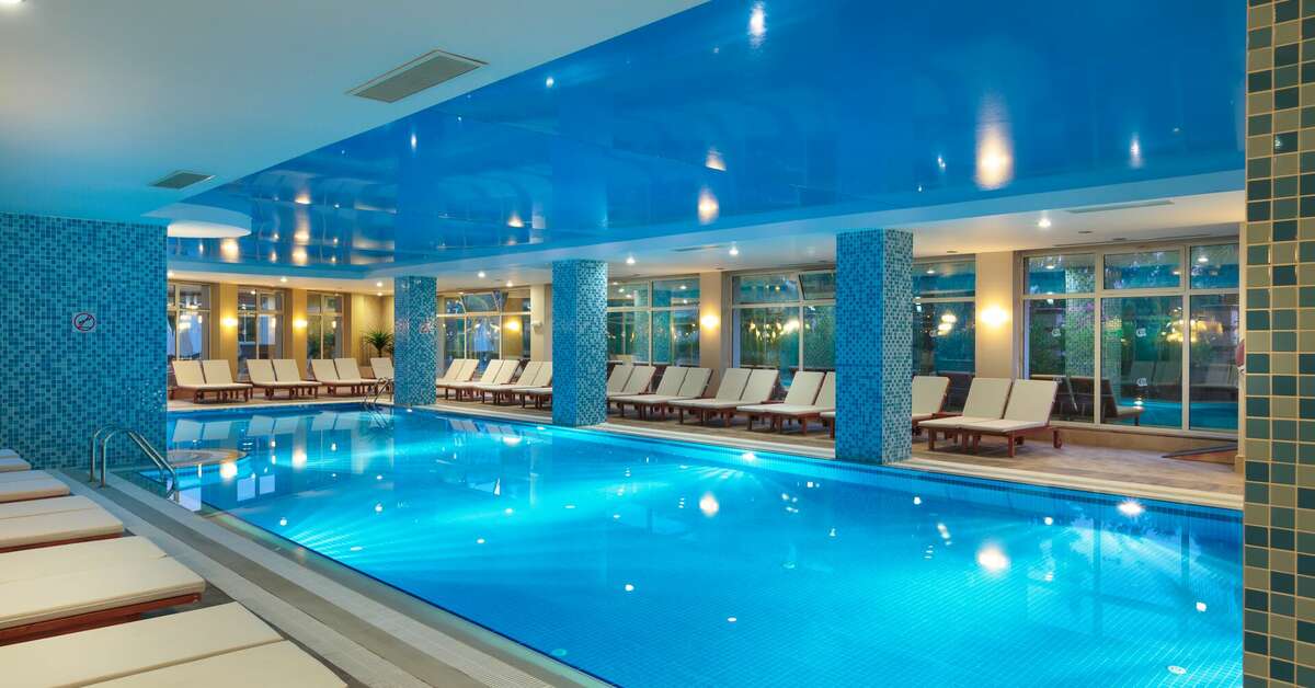 Een foto van het zwembad bij Sunis Evren Beach Resort & Spa