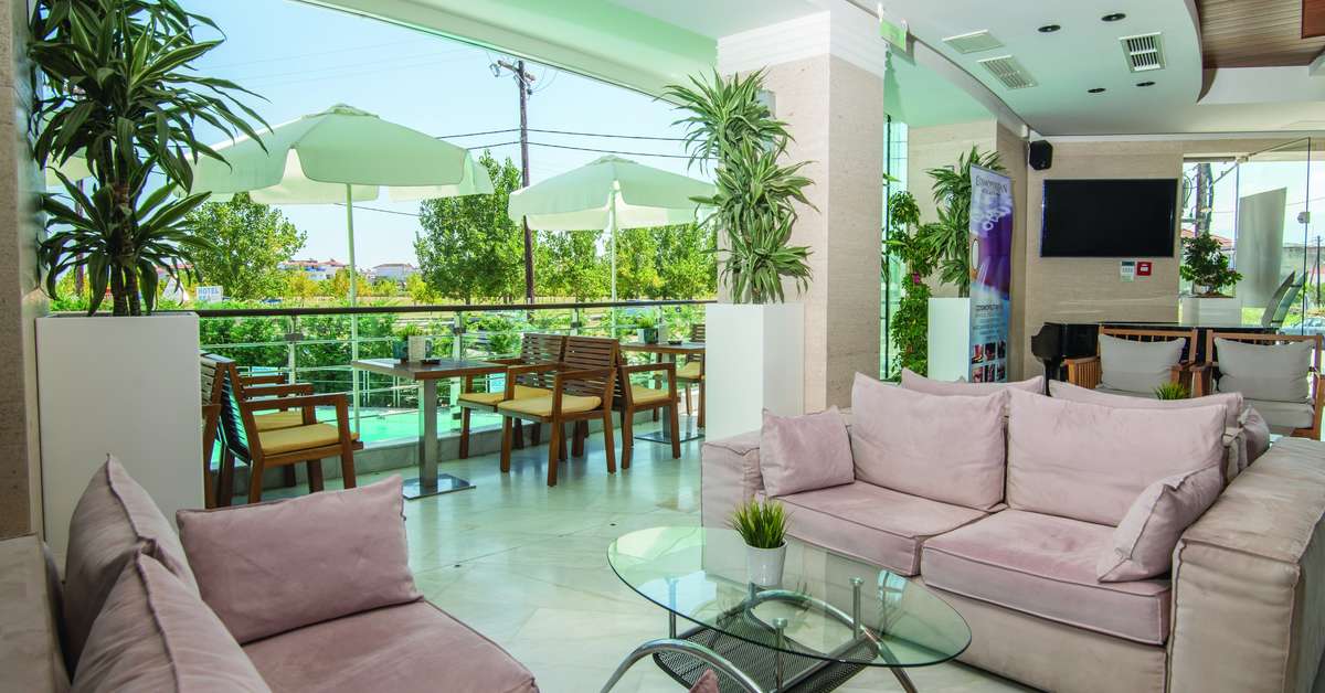 Een foto van het interieur van Cosmopolitan Hotel & Spa