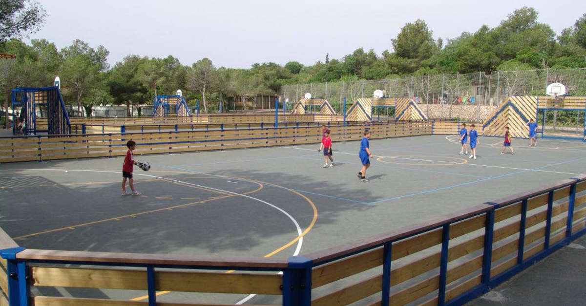 Een foto van de faciliteiten bij Camping Vilanova Park