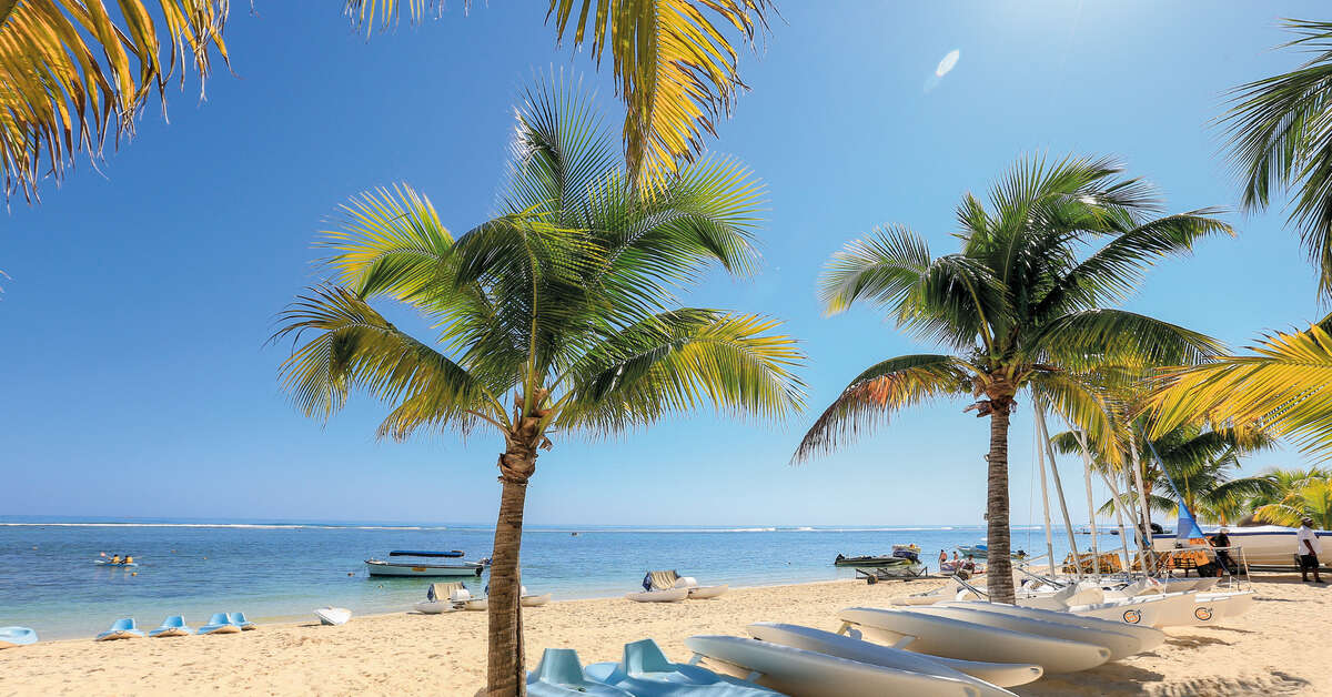 Ein Foto vom Strand beim Victoria Beachcomber Resort & Spa