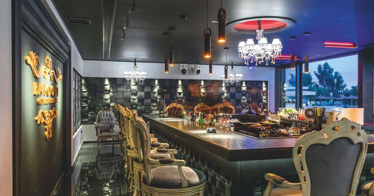 Een foto van de faciliteiten bij Hotel Sandy Beach
