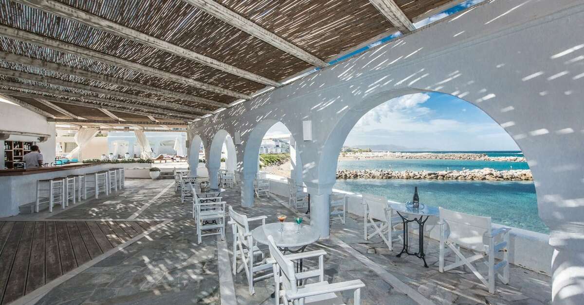 Een foto van de faciliteiten bij Knossos Beach Bungalows & Suites