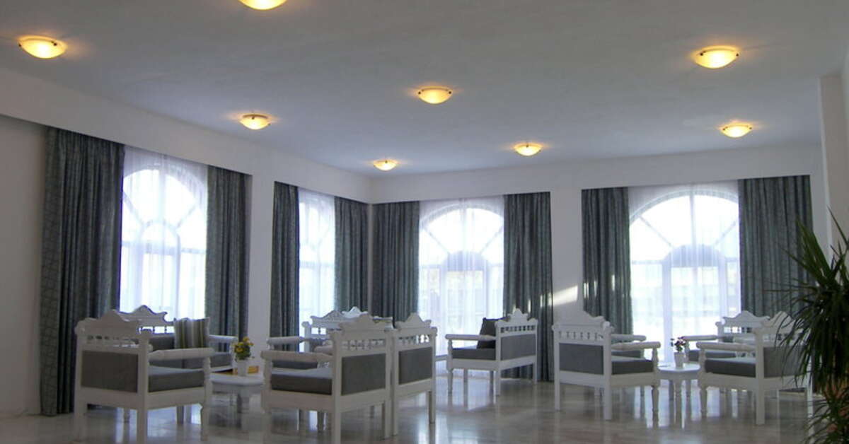 Een foto van het interieur van Alia Hotel