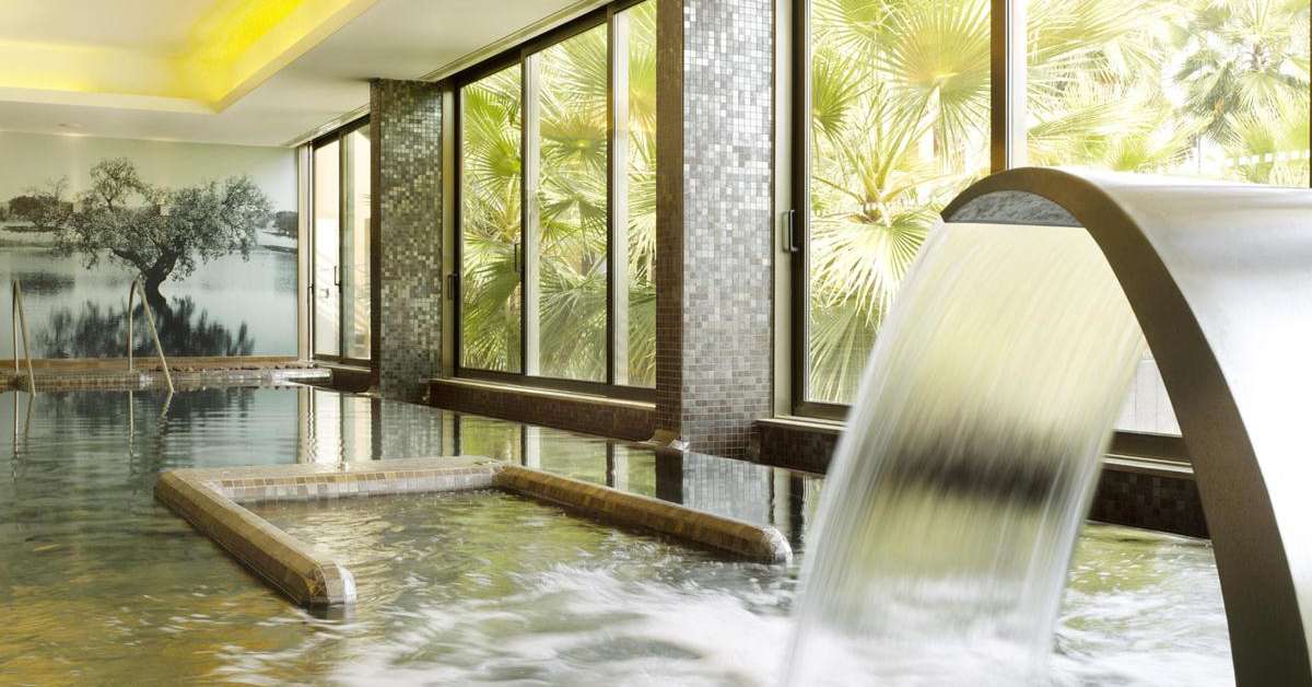 Een foto van het zwembad bij AP Lago Montargil Conference & Spa