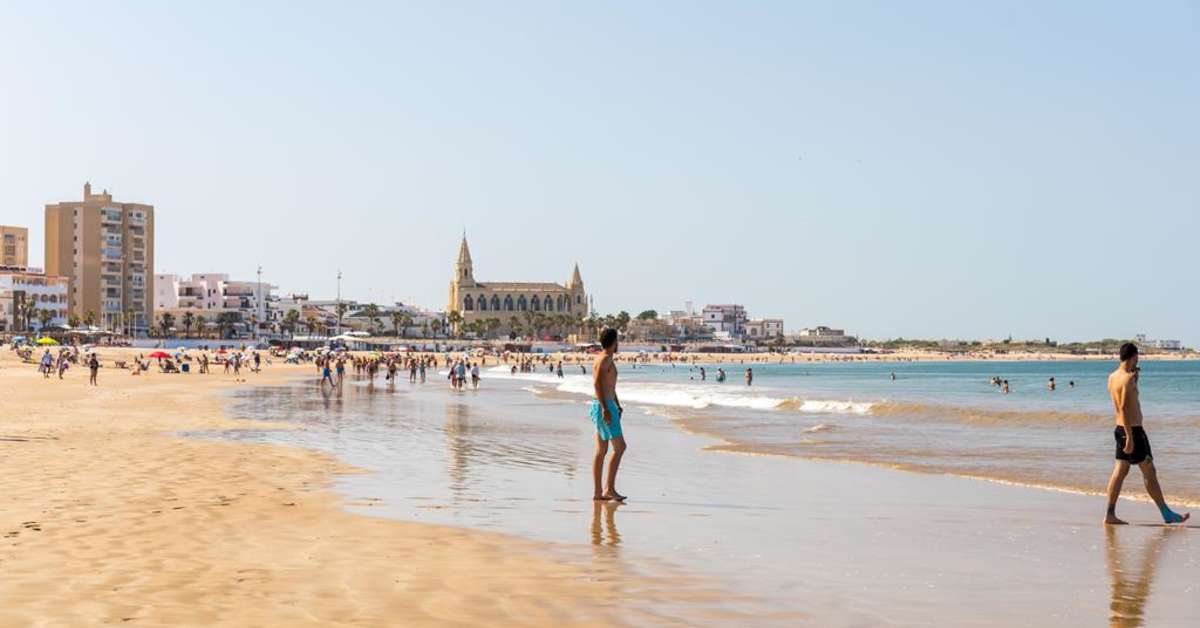 Een foto van het strand bij Hotel Brasilia