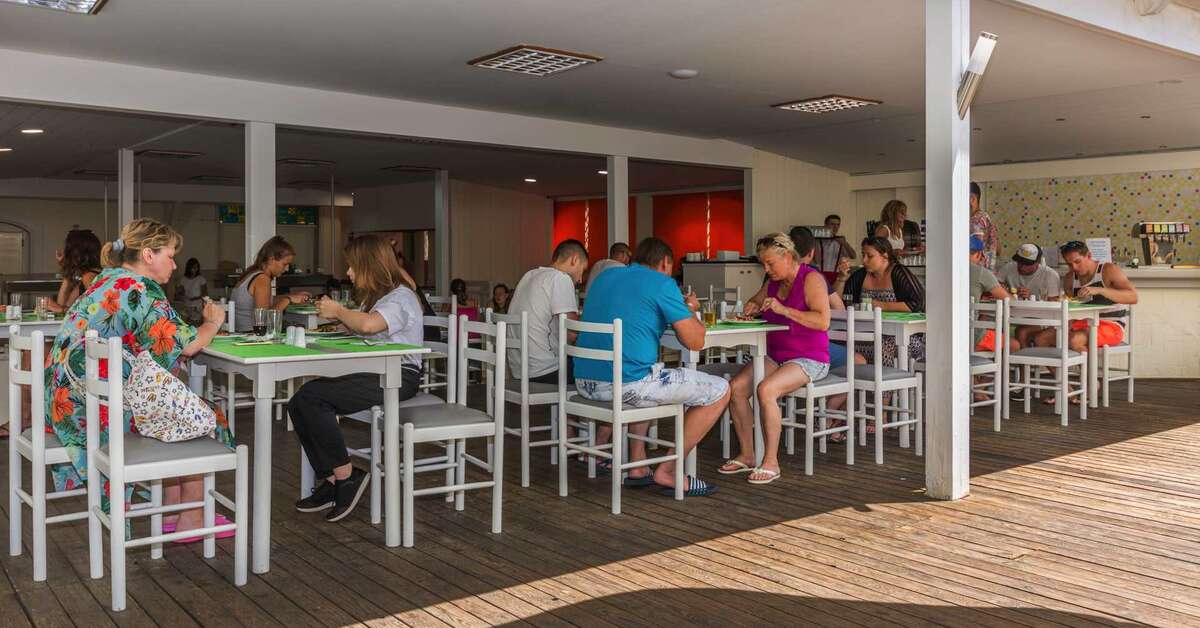 Een foto van de faciliteiten bij Sergios Hotel