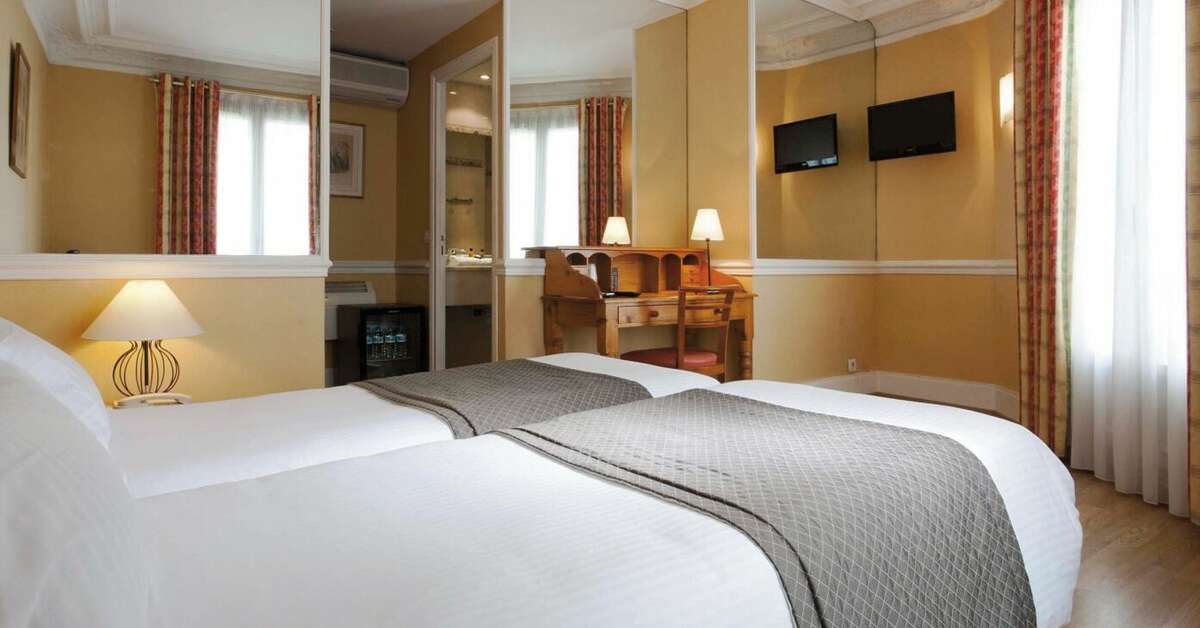 Een foto van Hotel Claude Bernard Paris Saint-Germain