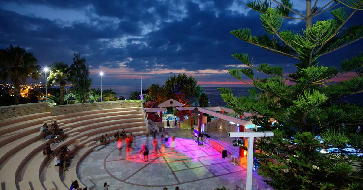 Een foto van de faciliteiten bij Rethymno Mare