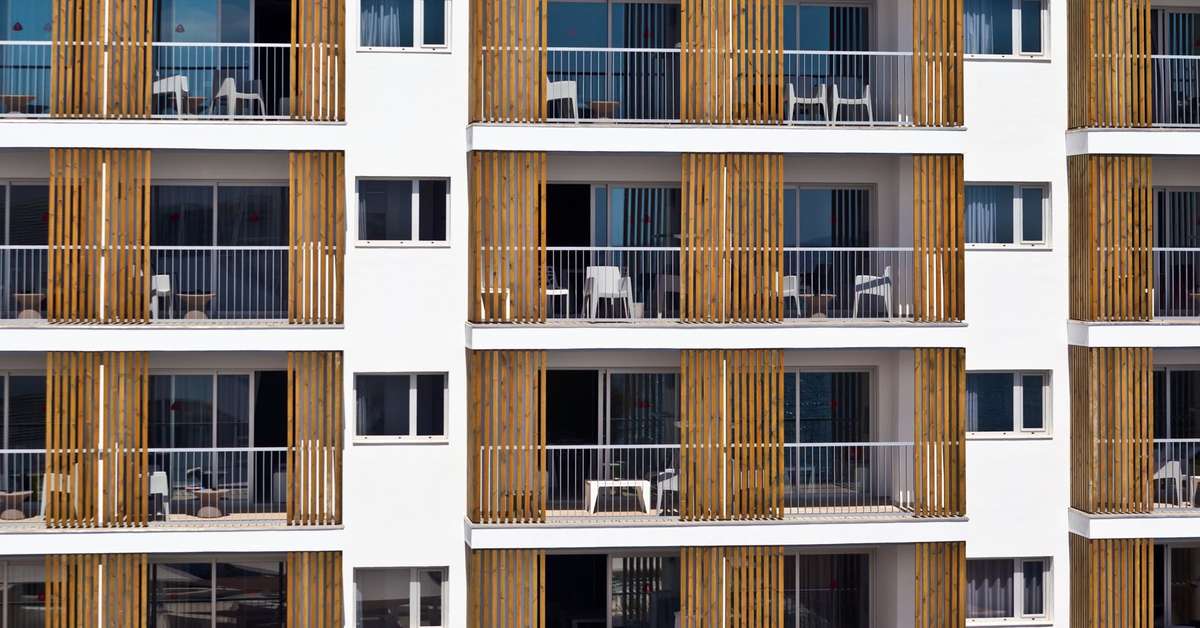 Ein Foto von der Außenansicht des Ryans Ibiza Apartments