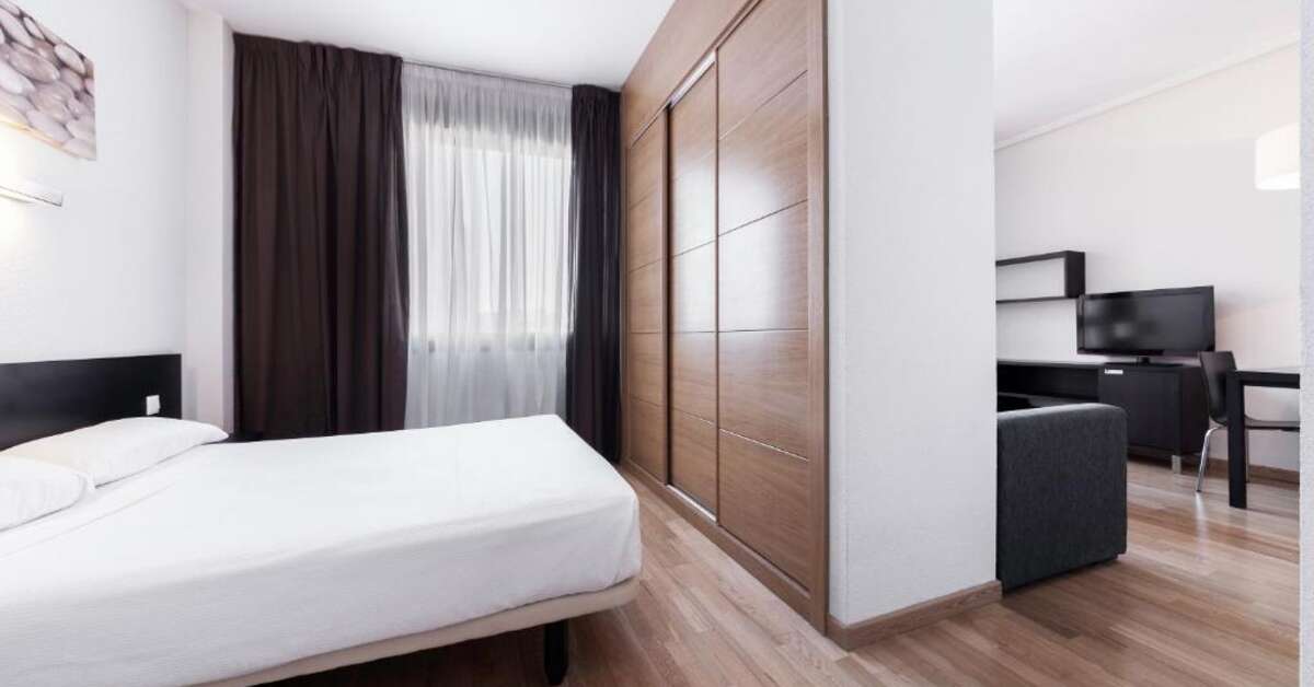 Een foto van Aparthotel Compostela Suites