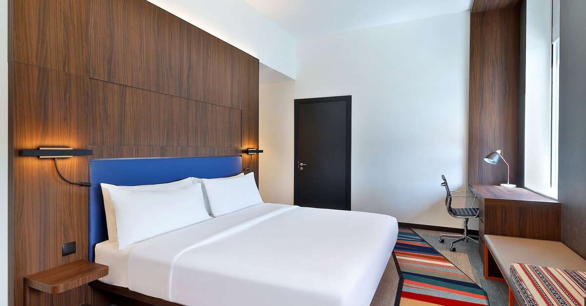 Ein Foto Aloft Al Mina Hotel