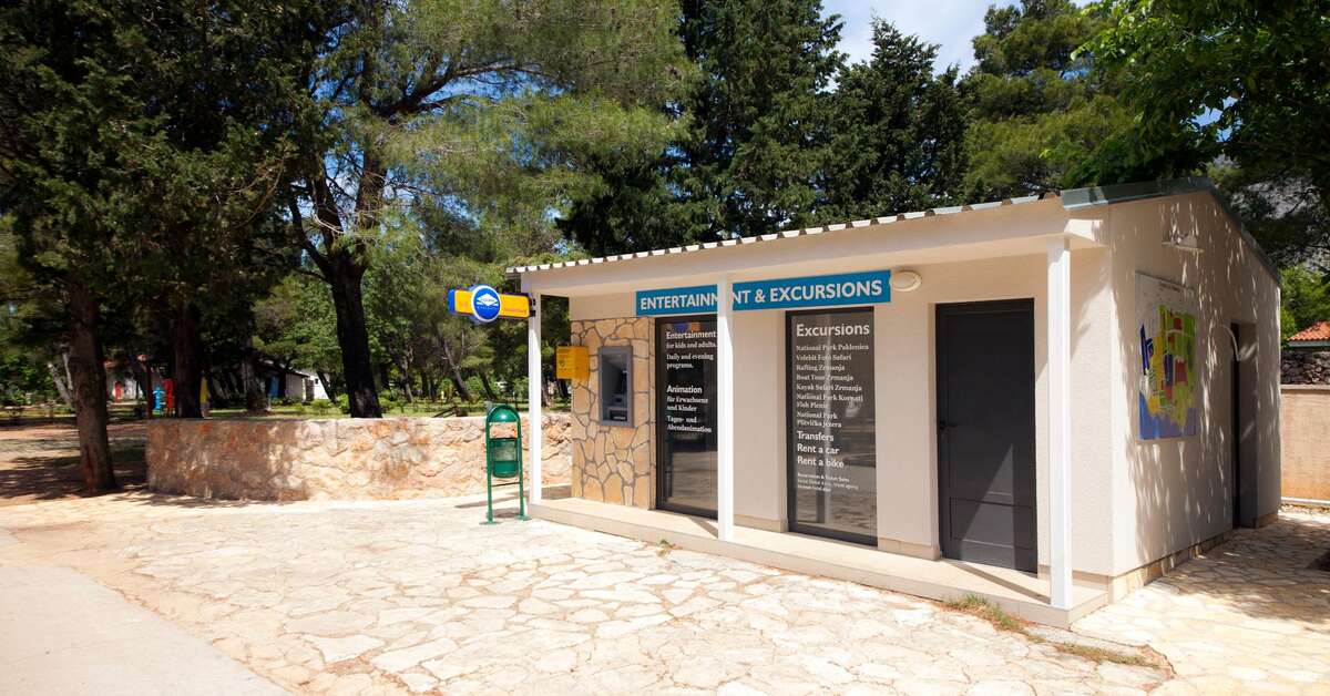 Ein Foto von den Einrichtungen im Bluesun Camp Paklenica
