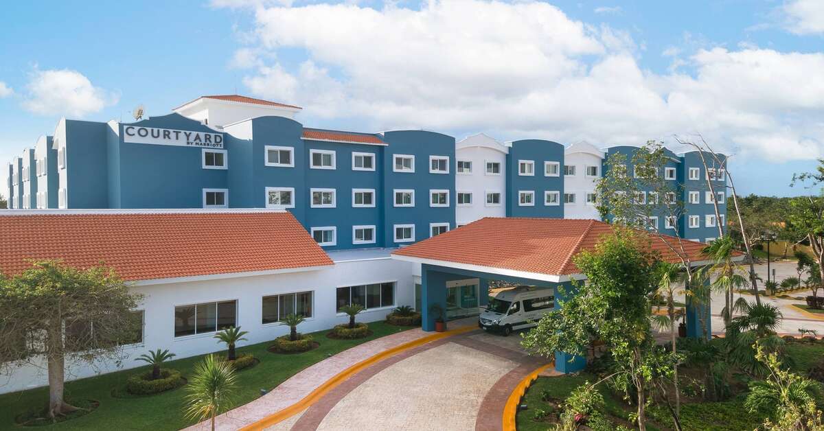Ein Foto Courtyard by Marriott Cancun Airport