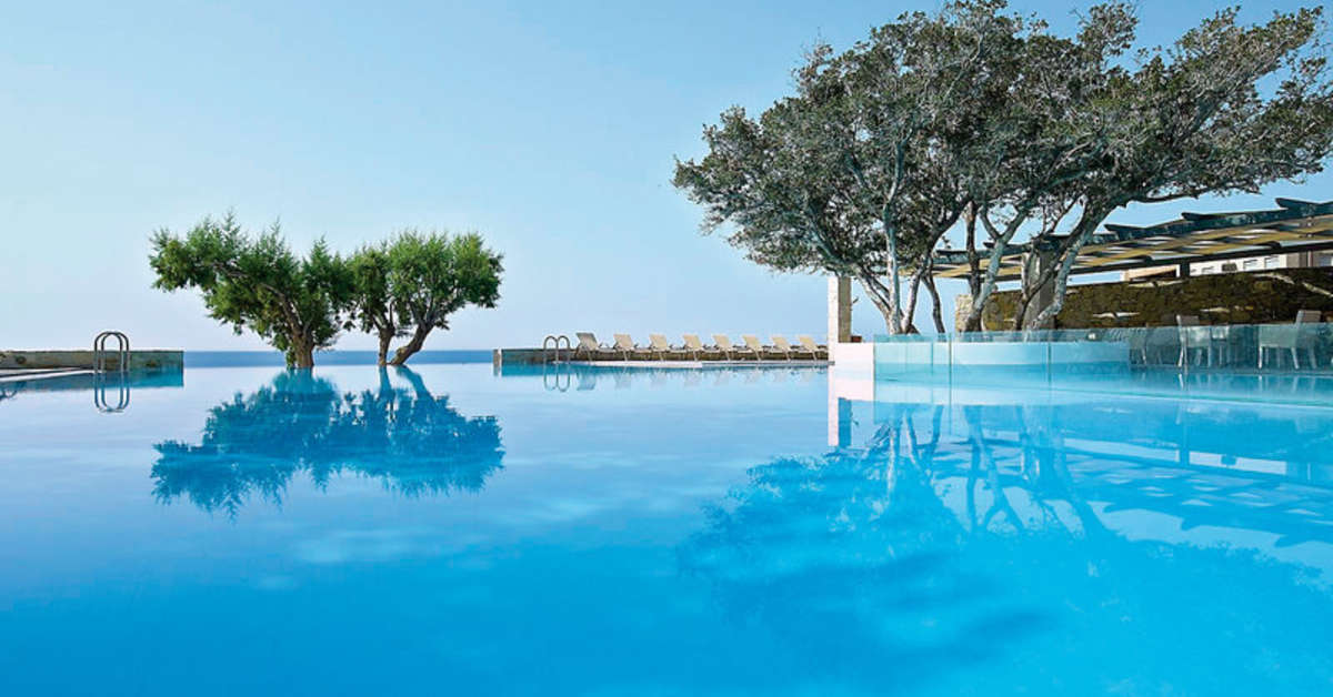 Een foto van het zwembad bij Kakkos Bay Hotel