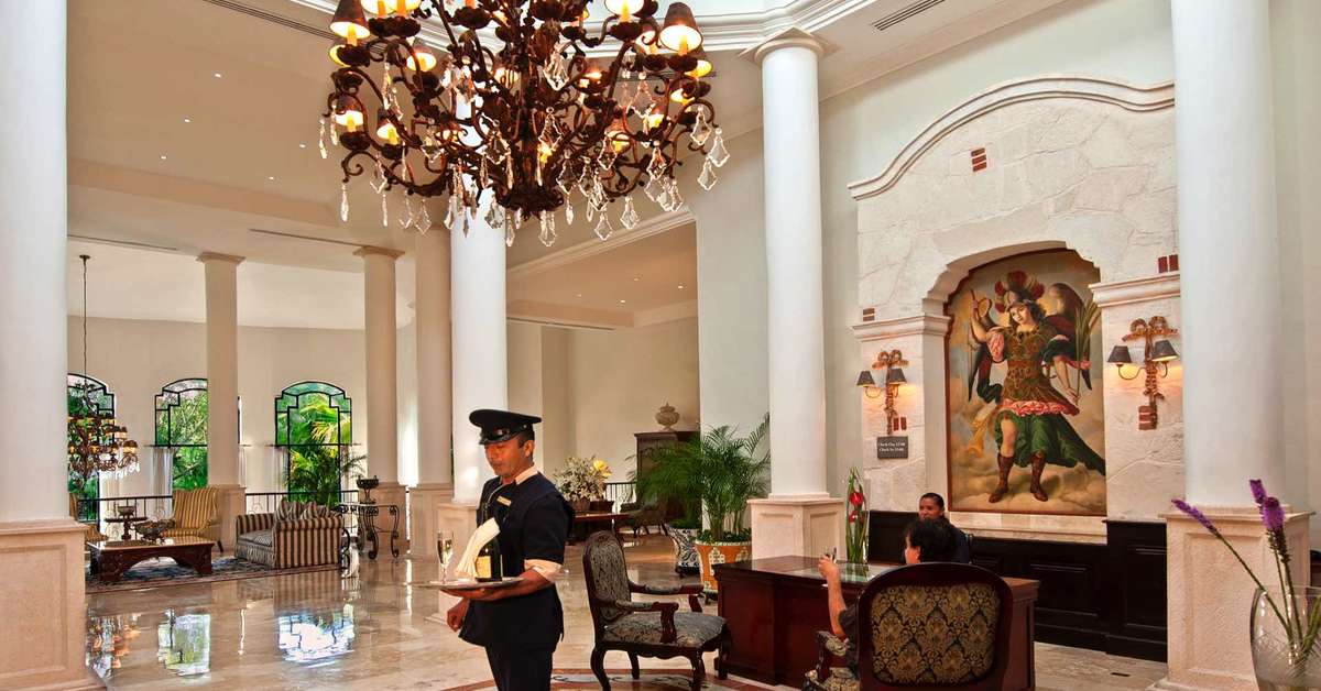 Een foto van het interieur van Royal Hideaway Playacar