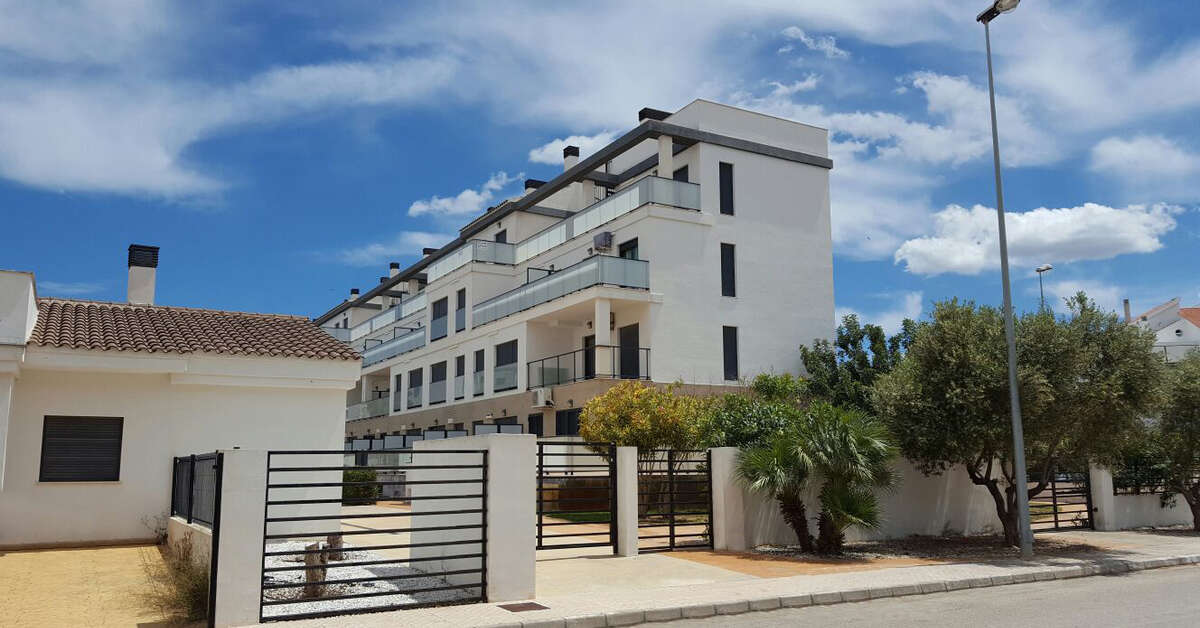 Een foto van de buitenkant van Las Dunas Appartementen