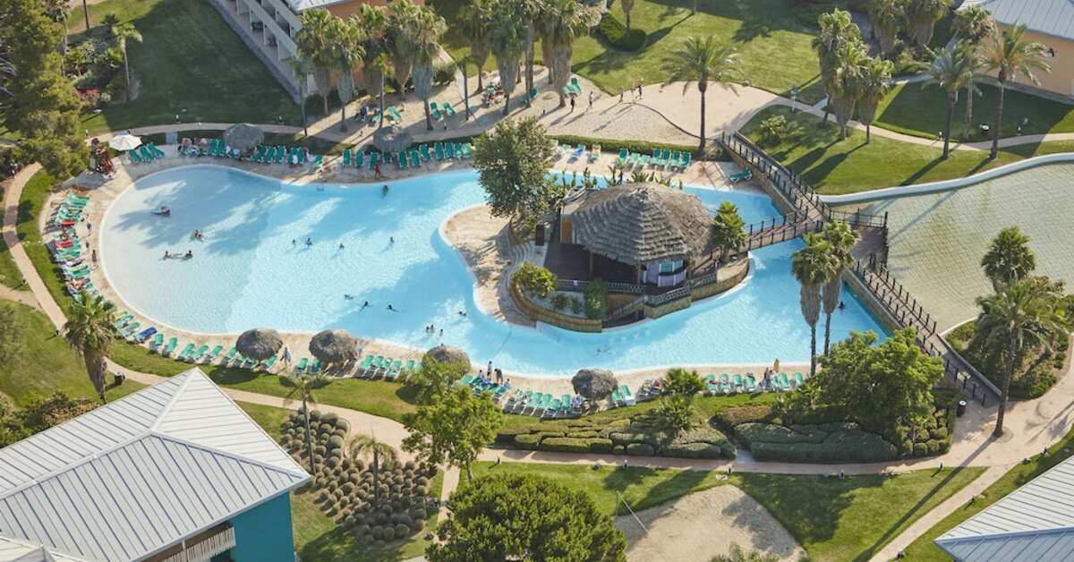 Een foto van de buitenkant van PortAventura Hotel Caribe